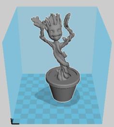 Baby Groot 3D Printer Model