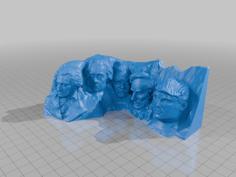 Trump Rushmore (no Supports) 3D Printer Model