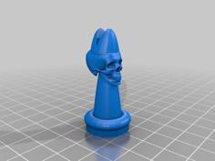 Skull Chess Set 3D Printer Model