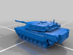 Abrams M1A1 3D Printer Model