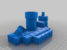 Super Mario Bros. IPhone X Stand (large) 3D Printer Model