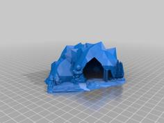 RubberDucky_Reptile_Luxury_Cave_FeederV3 3D Printer Model