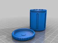 AAA Battery Case 3D Printer Model