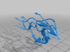 Pokemon Mega Rayquaza #384 – Optimized For 3D Printing 3D Printer Model