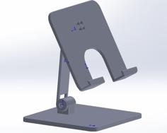 Adjustable Phone Stand 3D Printer Model