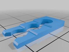 Boden Tube Connector Clip 3D Printer Model