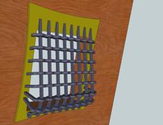 Door Grate 3D Printer Model