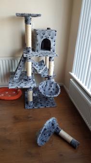 Cat Condo / Activity Scratching Pole Repair Kit. (For Owners Of Fat Cats) 3D Printer Model