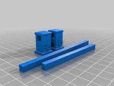 Post Blockade Fence 3D Printer Model