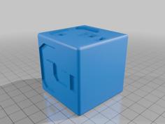 Mario Question Mark Box 3D Printer Model