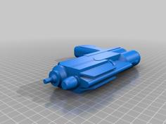 Hera Syndulla Blaster 3D Printer Model