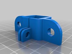 18mm Rack Profile Divider Mounts 3D Printer Model