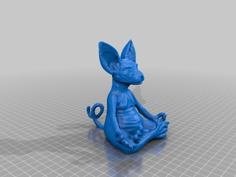 Cat Sphinx 3D Printer Model