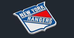 NewYork Rangers – Logo 3D Printer Model