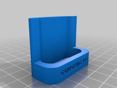 Samsung M5 Remote Holder 3D Printer Model