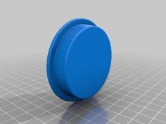 Cap For A Leifheit Rotary Dryer / Abdeckung WÄSCHESPINNE Linomatic 500 3D Printer Model