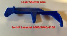 Laser Shutter Arm For Laserjet 4000/4050/4100 3D Printer Model