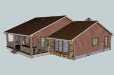 HO Scale The Fairfield View House 3D Printer Model