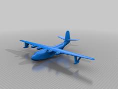 Martin Mars Waterbomber 3D Printer Model