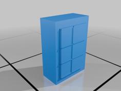 Kitchen Cabinets 3D Printer Model