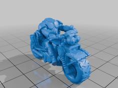 Grimdark Christian Biker 3D Printer Model