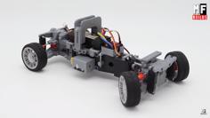 RC Car Chassis Fully Customizable DESTINY MFactory33 Scale 1/10 3D Printer Model