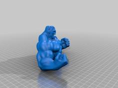 The Hulk 3D Printer Model