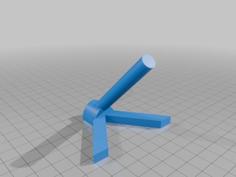 Pistol Barrel Stand 3D Printer Model