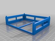 MIKE SHELF (stackable Shelf Organizer With Parts Organizer) 3D Printer Model