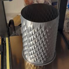 Vase “Golden” Rhombus 3D Printer Model