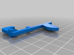 Reinforced Trigger For Liberator 3D Printer Model