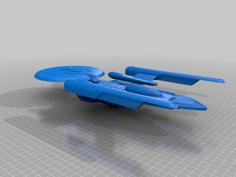 Star Trek Overkill Class 3D Printer Model