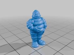 Bibendum Character 3D Printer Model