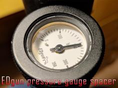 EDgun Pressure Gauge Spacer 3D Printer Model