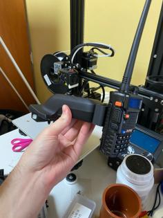 Opel Vivaro 2019 Walkie Talkie Holder 3D Printer Model