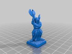 Dark Warrior (Reduced Size, Supportless, FDM Friendly) 3D Printer Model