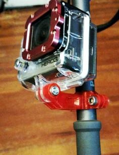 18 Mm Ski Pole Mount – GoPro Hero 3 3D Printer Model