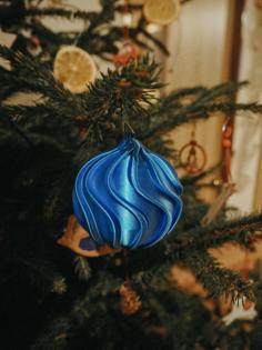 Christmass Bulb 3D Printer Model