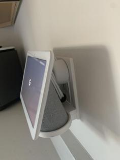 Google Nest Hub – Outlet Shelf Wall Mount 3D Printer Model