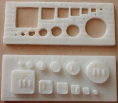 Calibration Model For Holes And Protrusions 3D Printer Model