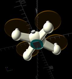 FungiQuad 3D Printer Model