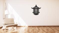 Japanese Lantern / Japonská Lucerna Wall Decoration 3D Printer Model