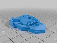 Power Rangers Dino Fury Emblem 3D Printer Model