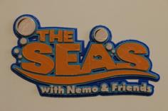 The Seas Ride Logo 3D Printer Model