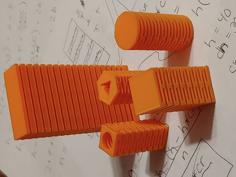 Customizable 3DP Springs OpenSCAD 3D Printer Model