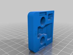 Hinge, Rugged,Part 2of3 3D Printer Model