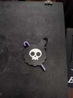 Brook (One Piece) Keychain 3D Printer Model