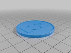 R2-D2 Coin 3D Printer Model