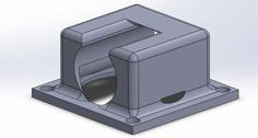 Printrbot Ubis 13 Fan Shroud For A 40mm Fan (Simple Metal) 3D Printer Model