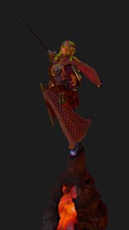 Elf_Warrior 3D Printer Model